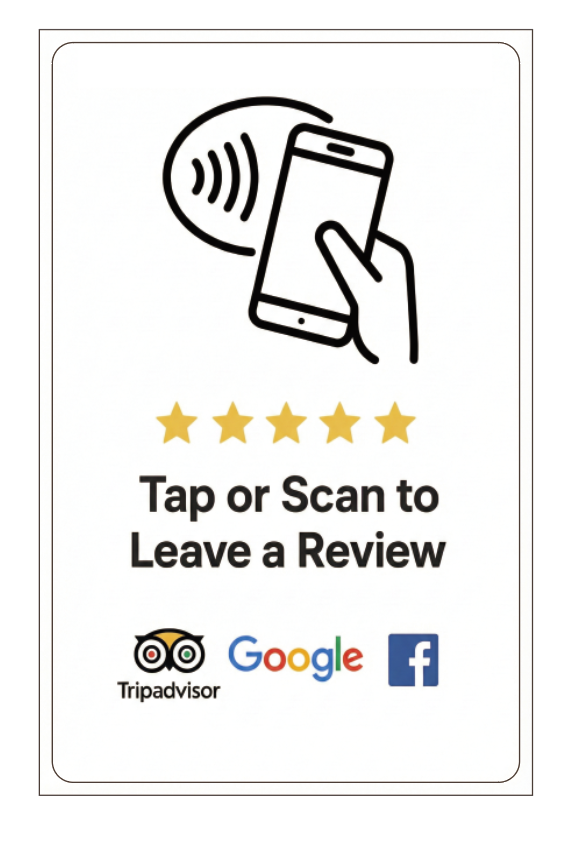 One Tap Card Review — front side